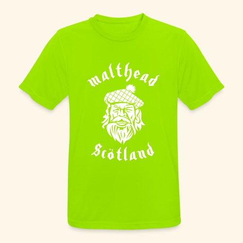 Whisky Malthead Scotland - Männer T-Shirt atmungsaktiv