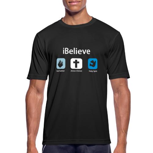 iBelieve - Jesus Shirt (UK) - Männer T-Shirt atmungsaktiv