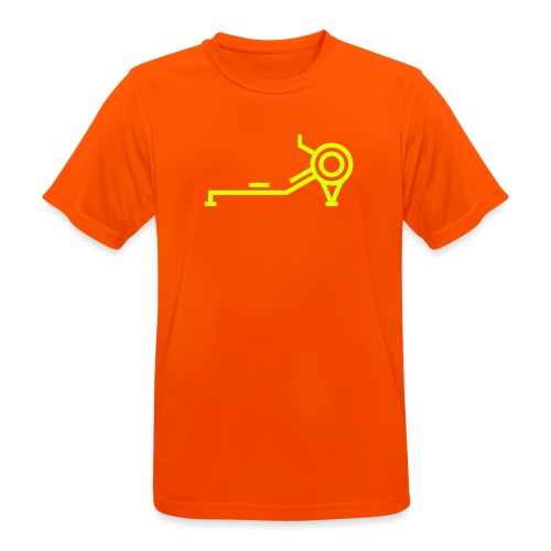 indoor rowing - Men's Breathable T-Shirt