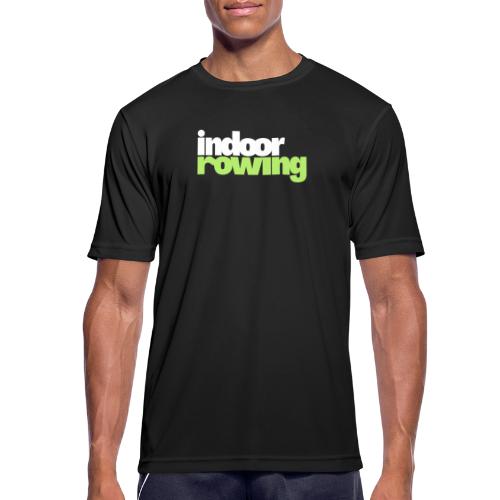 indoor rowing logo 2c - Men's Breathable T-Shirt
