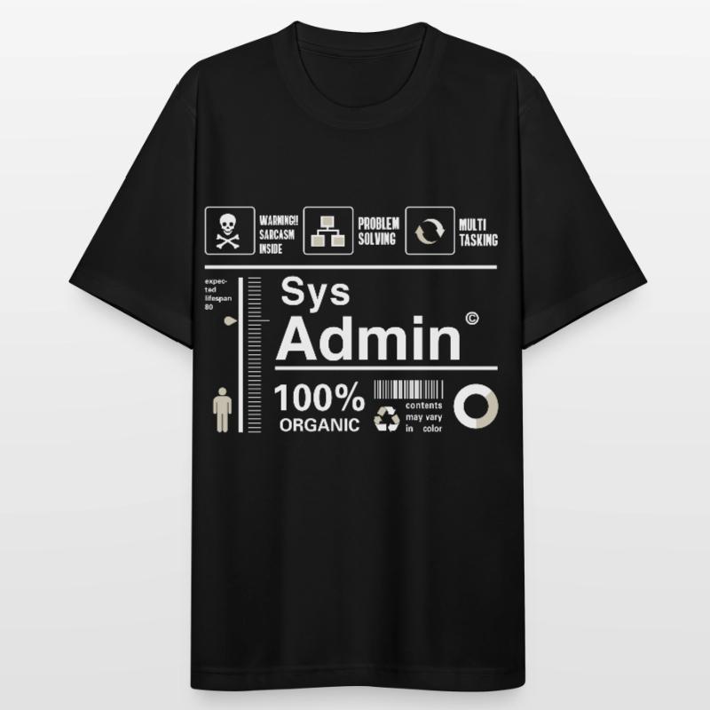 Sys Admin Programming Computer Nerd pc Board cpu Men's Breathable T-Shirt