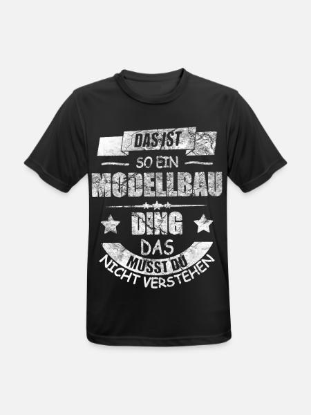 RC Modellbau massstab Modell Hobby - Männer T-Shirt atmungsaktiv - Schwarz