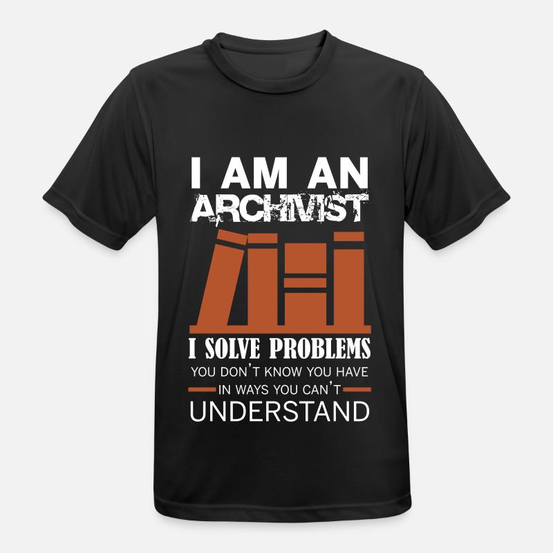 Architect I Solve Problems Shirt - Men's Breathable T-Shirt - black