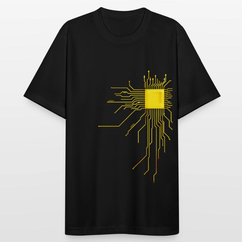 platine Core cpu Computer Nerd Programmer admin Men's Breathable T-Shirt