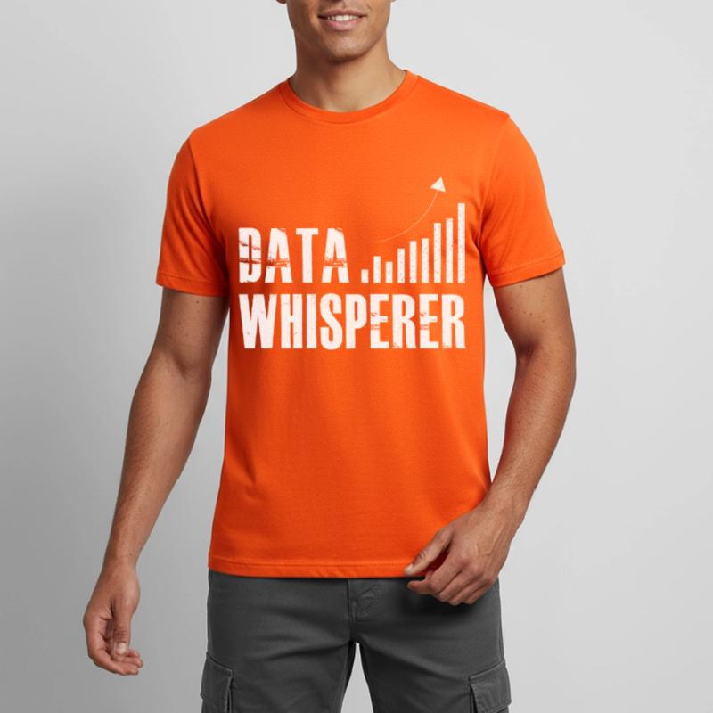 Data Whisperer Science Analyst Software Engineer Men's Breathable T-Shirt