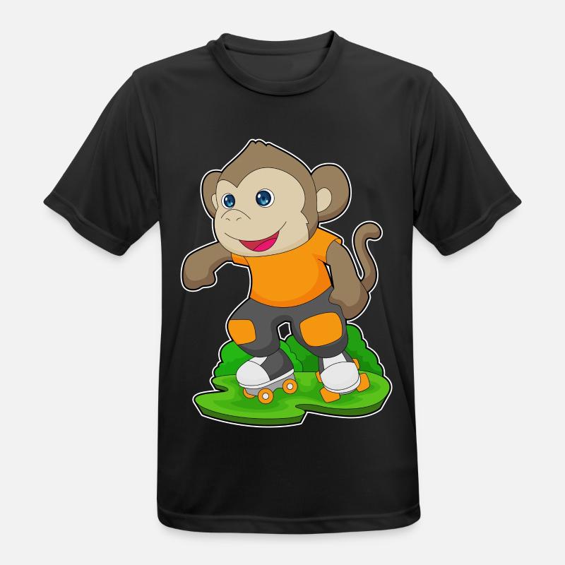 Monkey Rollers Rollers Rollers - T-shirt respirant Homme - noir