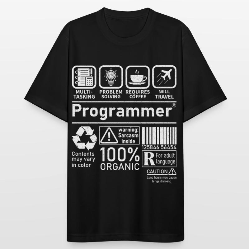 Programmer multi tasking problem solving requires Men's Breathable T-Shirt