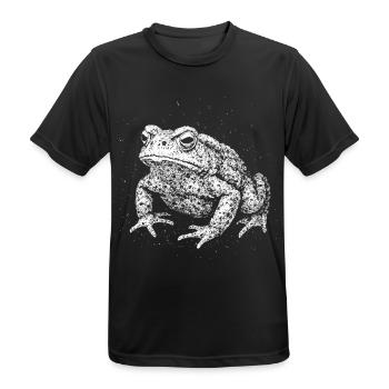 Toad - Men's Breathable T-Shirt - black - Front - AI Model Male 178 light (178cm)