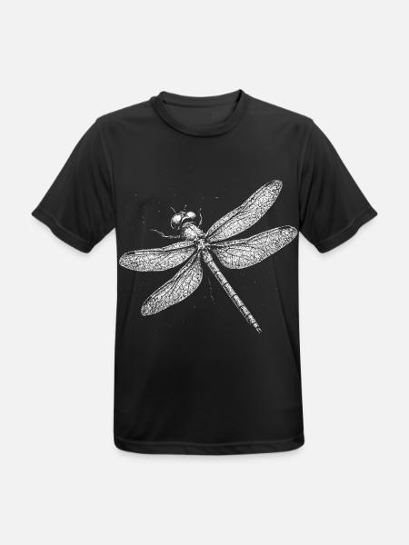 Dragonfly - Men's Breathable T-Shirt - black