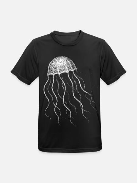 Méduse - T-shirt respirant Homme - noir
