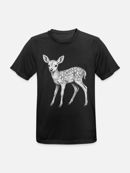 Faon - T-shirt respirant Homme - noir