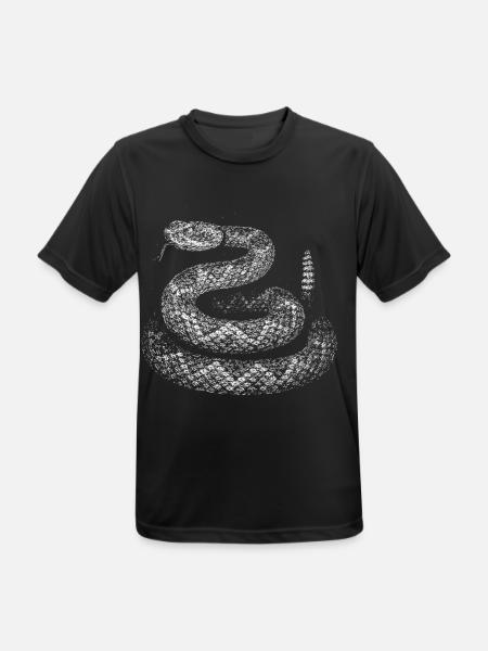 Snake - Men's Breathable T-Shirt - black