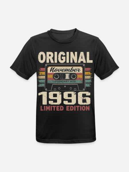 November 1996 Gift November 1996 - Men's Breathable T-Shirt - black