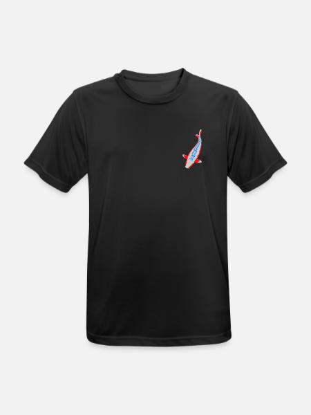 Koi - Nishikigoi - Men's Breathable T-Shirt - black