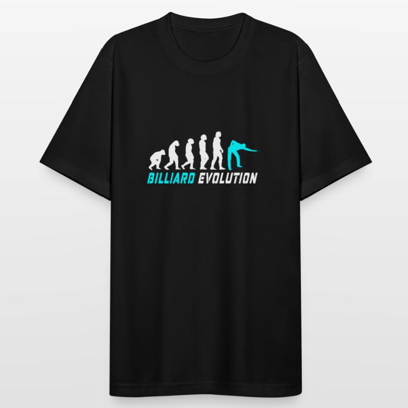 Conception d'évolution de billard / idée cadeau T-shirt respirant Homme