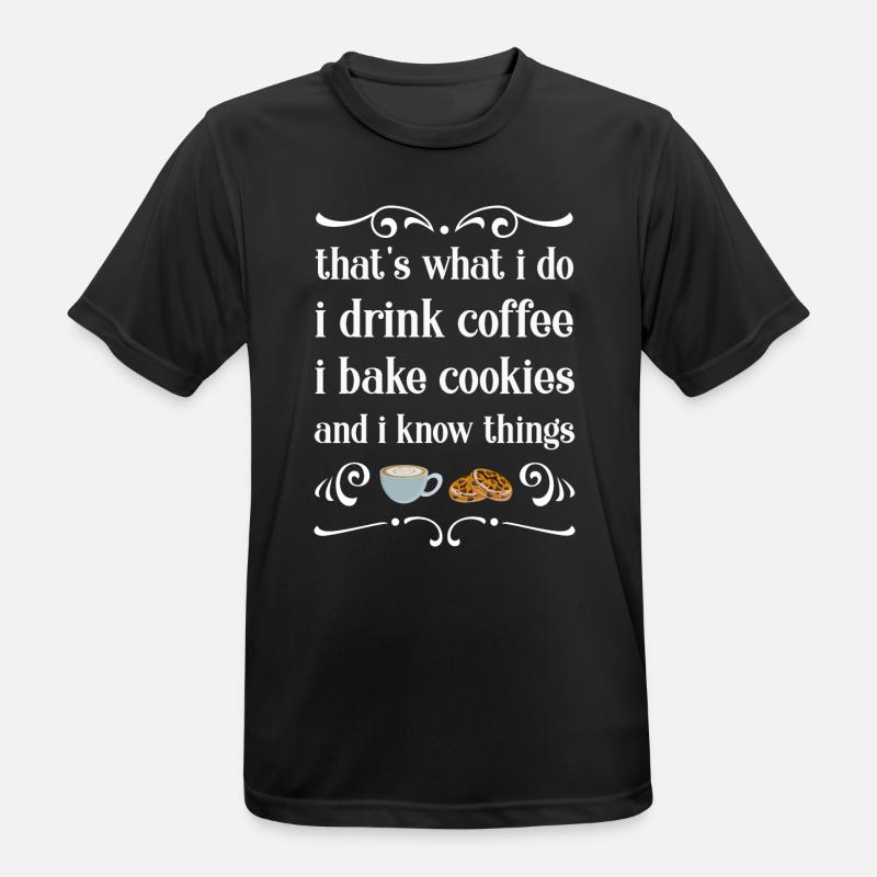 Baking baker baker - Men's Breathable T-Shirt - black