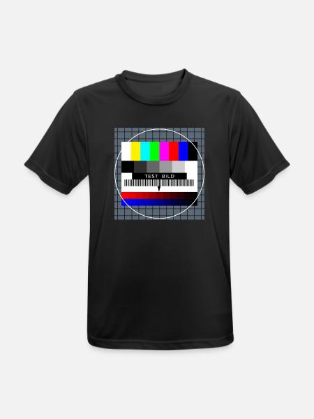 Retro Style Vintage Old School - Männer T-Shirt atmungsaktiv - Schwarz