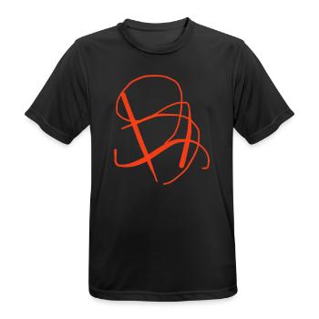 Gift idea for art student - Men's Breathable T-Shirt - black - Front - AI Model Male 178 light (178cm)