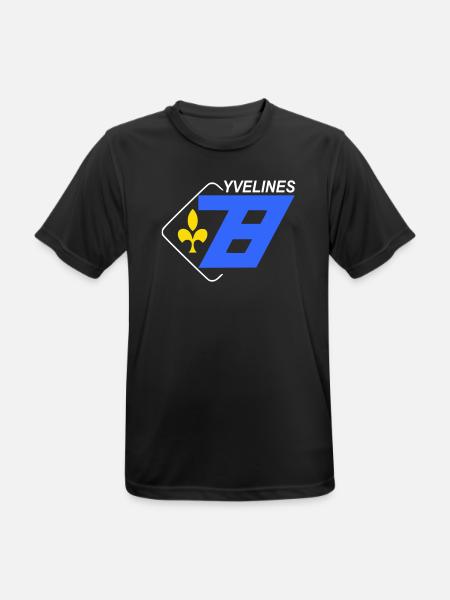 Yvelines - Men's Breathable T-Shirt - black