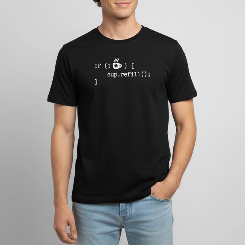 Debug Programmierer Coden Developer Computerfreak Männer T-Shirt atmungsaktiv