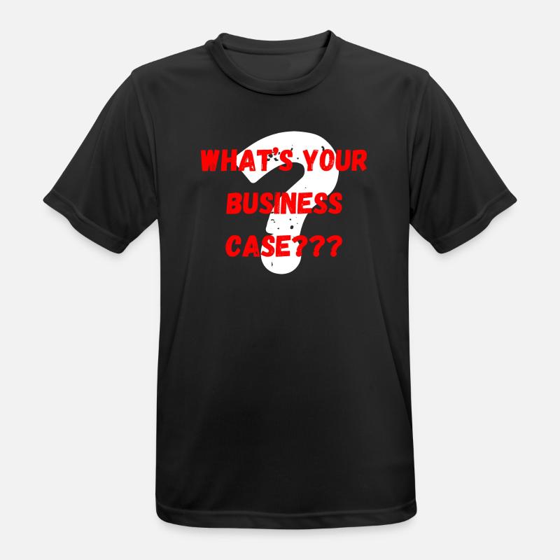Qu’est-ce que votre analyse de rentabilité ? - T-shirt respirant Homme - noir