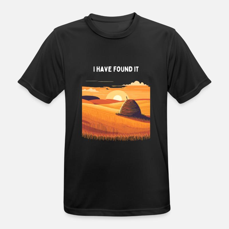 Needle in a haystack - Men's Breathable T-Shirt - black