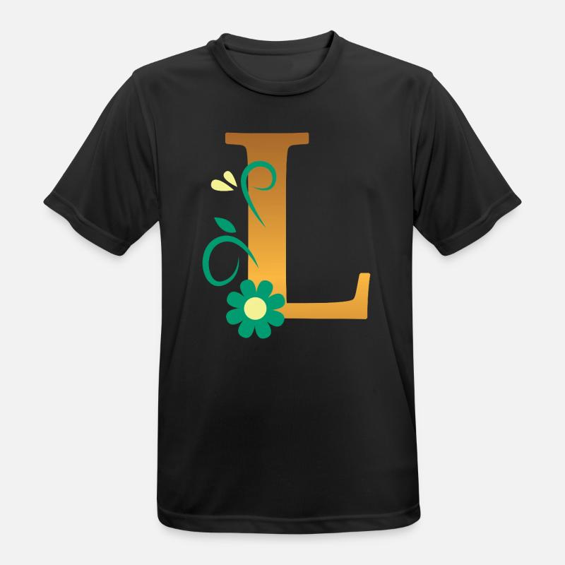 L - Men's Breathable T-Shirt - black