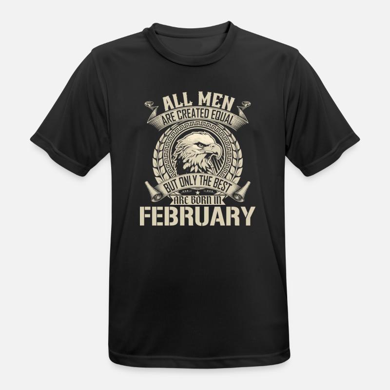 February Eagle Unity Statement - Men's Breathable T-Shirt - black