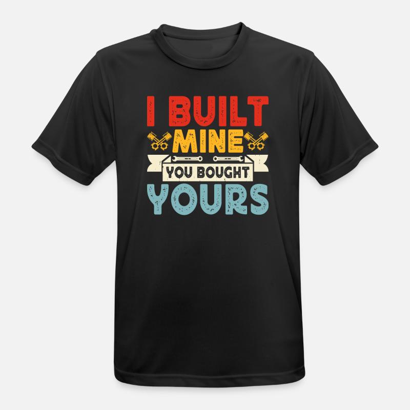 Mechanic Mechatronics Technician Screwdriver Gift - Men's Breathable T-Shirt - black