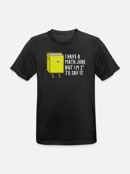 Mathe Nerd Studenten Uni Professor Mathematik - Männer T-Shirt atmungsaktiv - Schwarz