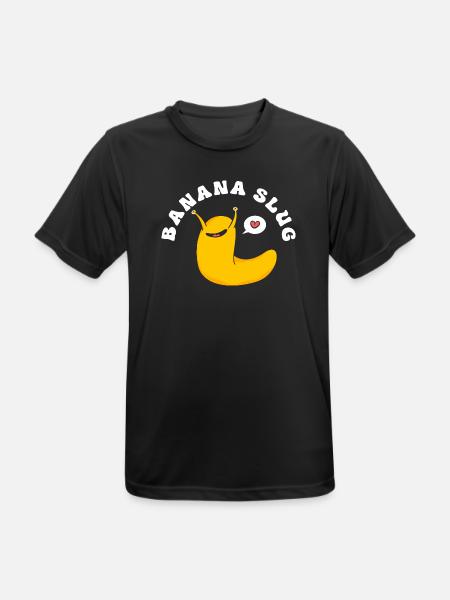 escargot banane - T-shirt respirant Homme - noir