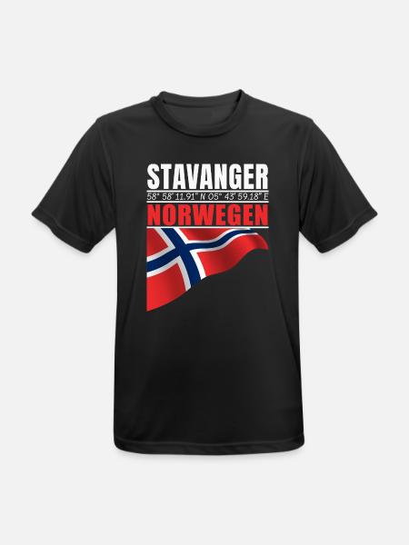 Stavanger - Men's Breathable T-Shirt - black