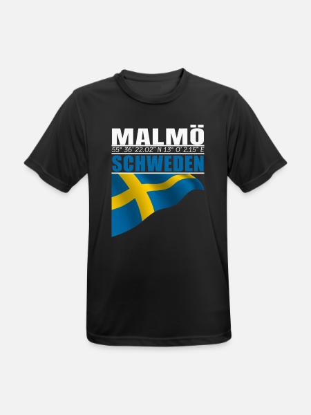 Malmö - T-shirt respirant Homme - noir
