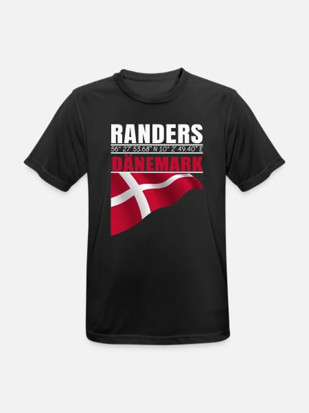 Randers - T-shirt respirant Homme - noir