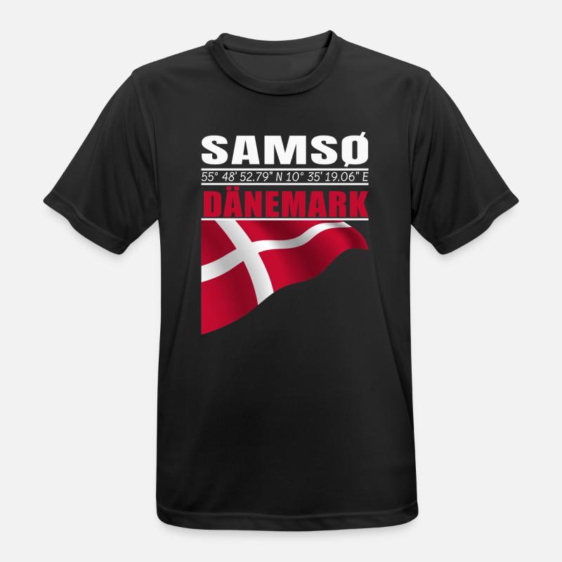 Samso - Men's Breathable T-Shirt - black