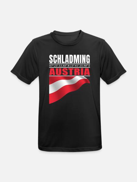Schladming - T-shirt respirant Homme - noir