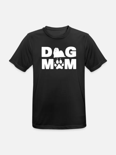 Malteser hundeelsker Kæledyr Hundemor Hund Far - Herre T-shirt svedtransporterende - sort