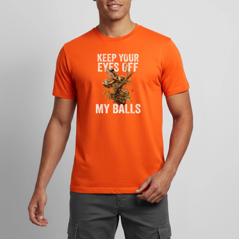 Python roi Serpents Amateurs de terrarium Python T-shirt respirant Homme