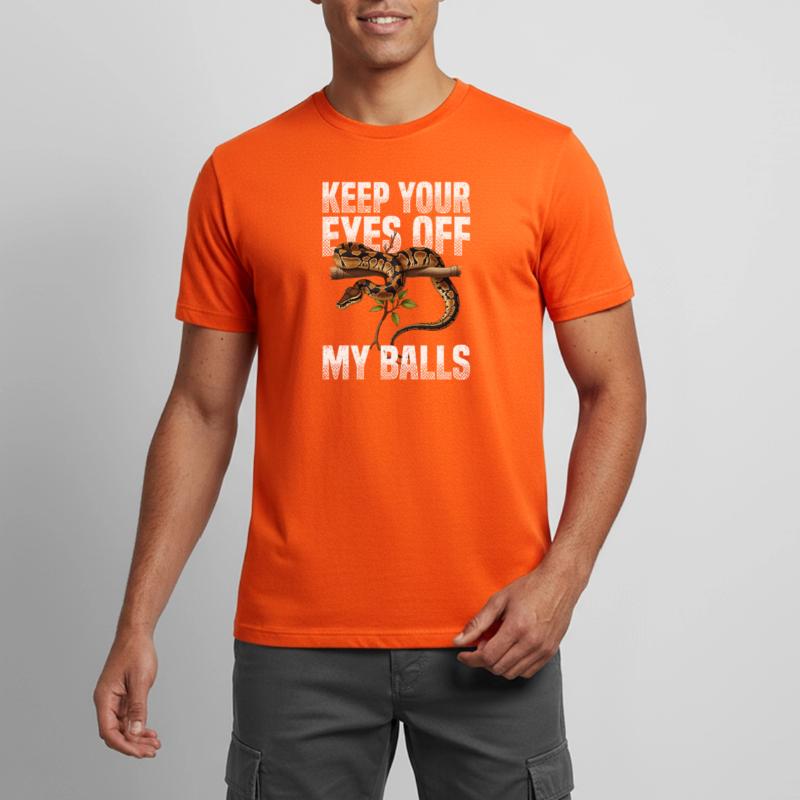 Python roi Serpents Amateurs de terrarium Python T-shirt respirant Homme