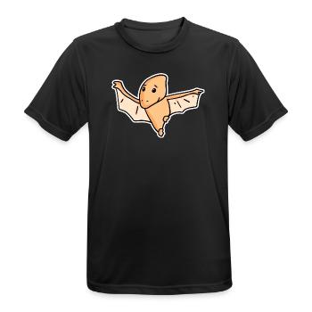 Dinosaurier Vogel Kinder - Männer T-Shirt atmungsaktiv - Schwarz - Vorne - AI Model Male 178 light (178cm)