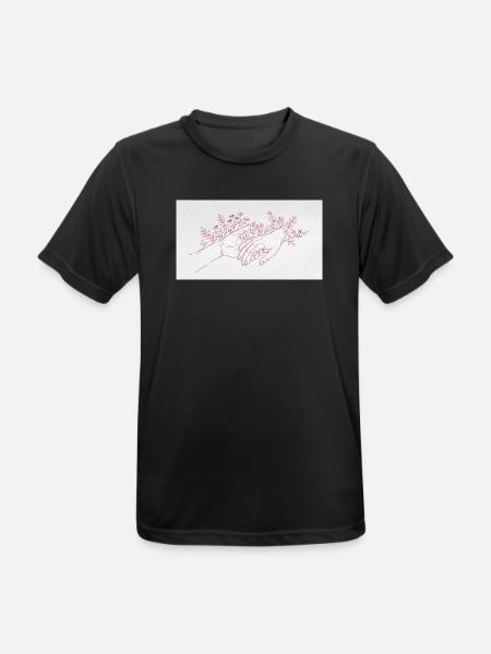 Hand of the Protector - Men's Breathable T-Shirt - black