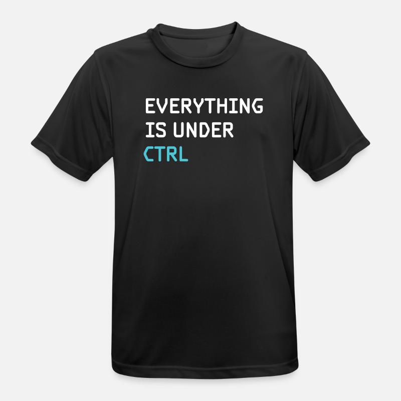 Funny Programming – Programmierer, Softwareingenieur, - Männer T-Shirt atmungsaktiv - Schwarz