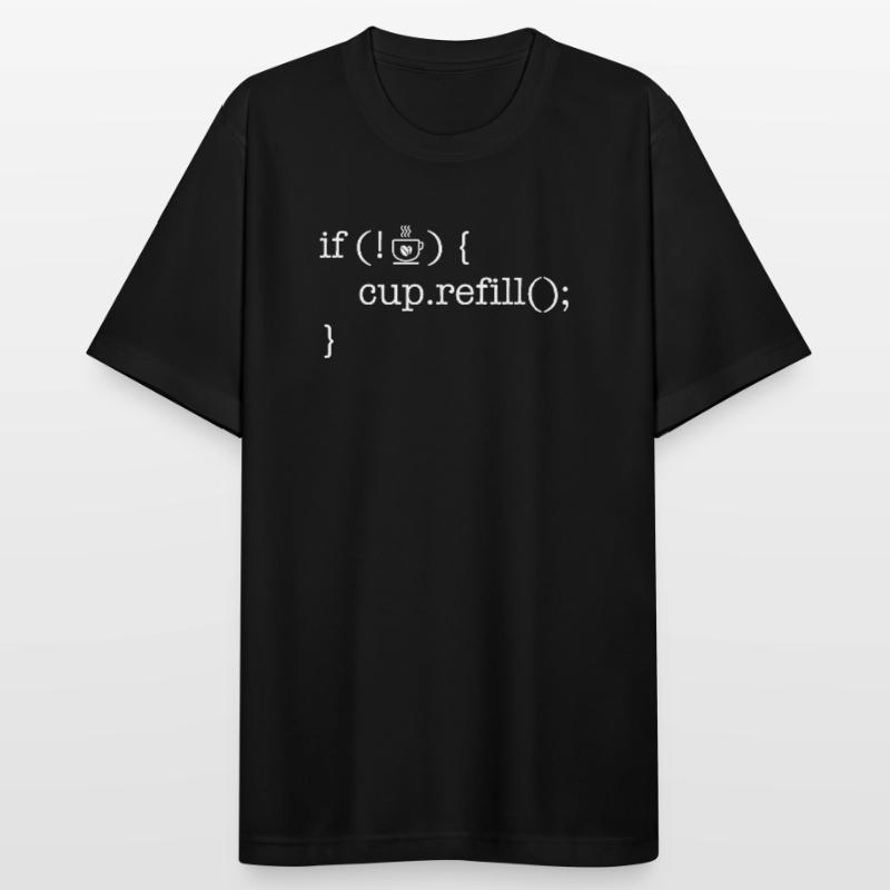 Coffee code lover software developer programmer Men's Breathable T-Shirt