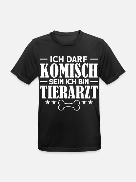 Tiermedizin Vet Tierarzt Geschenk - Männer T-Shirt atmungsaktiv - Schwarz