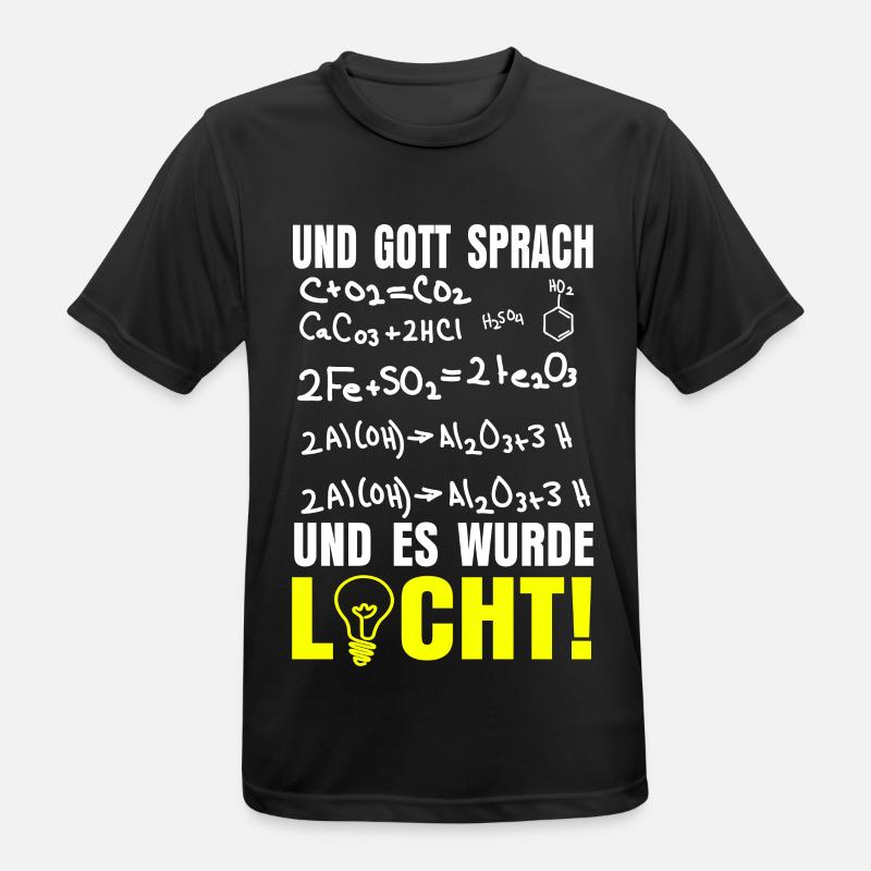 Physicist Formula Light - Men's Breathable T-Shirt - black