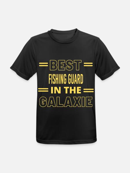 Das Beste aller Zeiten IN DER GALAXIE FISHING GUARD - Männer T-Shirt atmungsaktiv - Schwarz