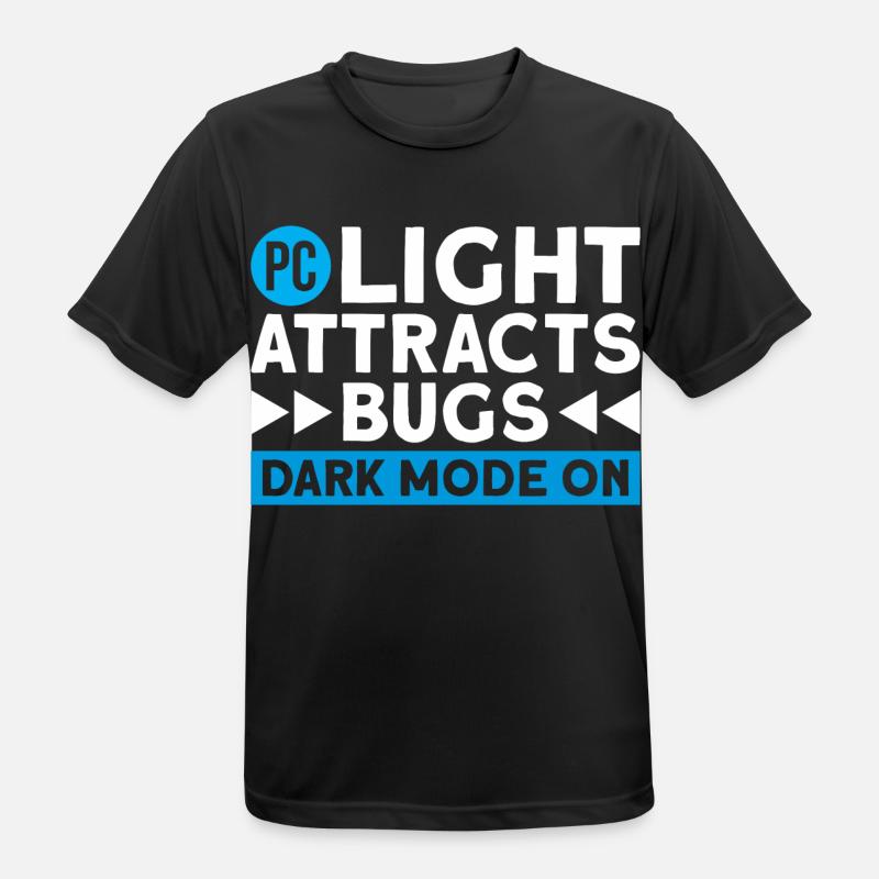 Computer Coding Programmer - Men's Breathable T-Shirt - black