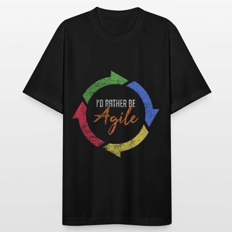 Agile Scrum Master Software Devops Coding Men's Breathable T-Shirt
