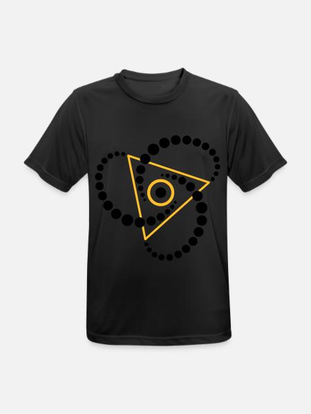 Crop circle 6 | crop circle - Men's Breathable T-Shirt - black