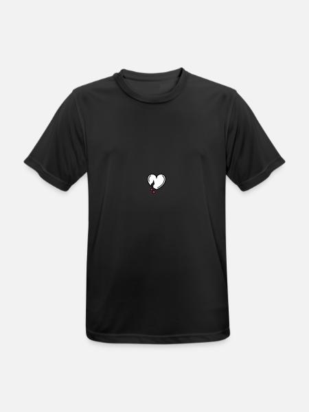 Bloody Love - Men's Breathable T-Shirt - black